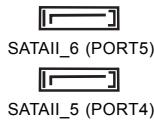 ASROCK K10N750SLI-110DB - Serial ATA II Connectors - 2