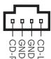 ASROCK K10N750SLI-110DB - Internal Audio Connectors - 1