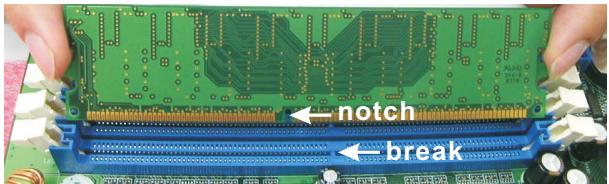 ASROCK K7VT6-C - Installation of Memory Modules (DIMM) - 5