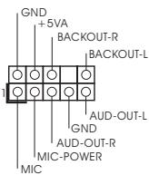 ASROCK K7VT6-C - Front Panel Audio Connector - 1