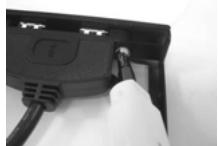 ASROCK 890FX DELUXE 5 - Rear USB 3.0 Bracket Installation Guide - 1