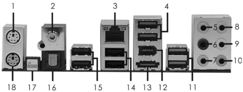 ASROCK 890FX DELUXE 5 - I/O Panel - 1