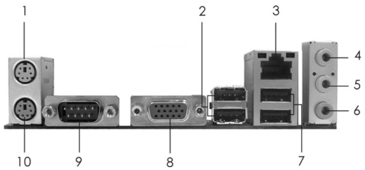 ASROCK G41M-VS3 - I/O Panel (G41M-VGS3) - 1