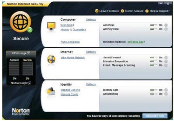 ASROCK CORE 100HT-BD - Symantec Norton AntiVirus Software free bundle (Trial version) - 1