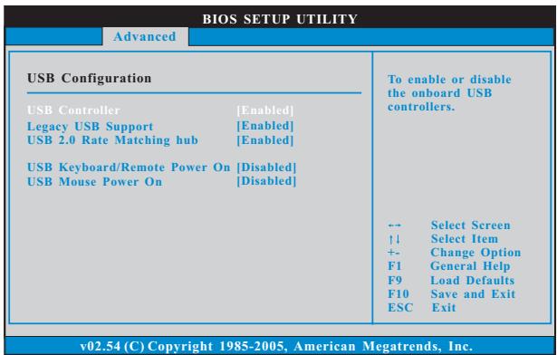 ASROCK CORE 100HT-BD - USB Configuration - 1