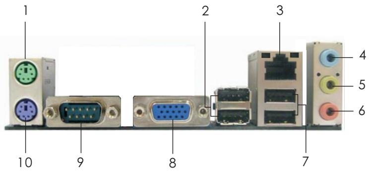 ASROCK G41M-GS3 - I/O Panel - 1