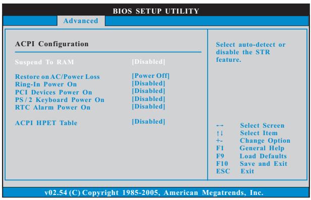 ASROCK G41M-GS3 - ACPI Configuration - 1