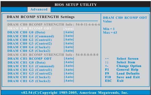 ASROCK G41M-GS3 - DRAM RCOMP and tRD Configuration - 1