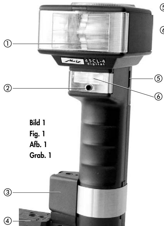 METZ MECABLITZ 45 CL-4 DIGITAL - No tocar los contactos SCA! - 2