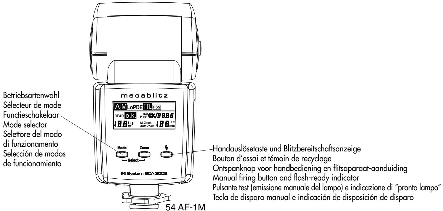 METZ MECABLITZ 54 AF-1 M - Eliminación de las baterías - 1