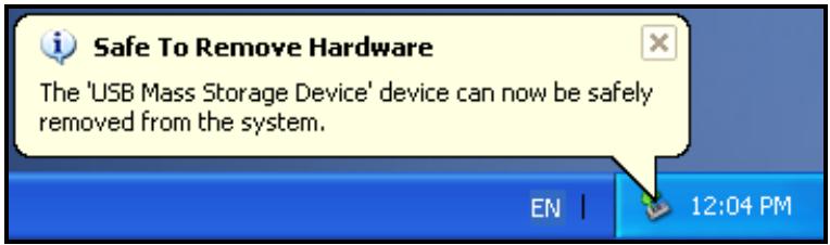 TRANSCEND TS-RDM2S - Removing the Multi-Card Reader in Windows® Me, 2000, XP and Vista™ - 2