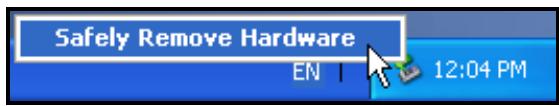 TRANSCEND TS-RDM2S - Removing the Multi-Card Reader in Windows® Me, 2000, XP and Vista™ - 1