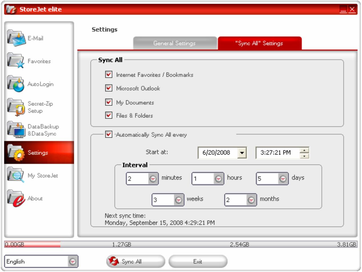 TRANSCEND TS0GSJ25 - Sync All Function - 1