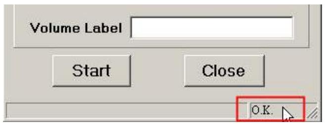TRANSCEND TS0GSJ25B - Press "Start". - 4