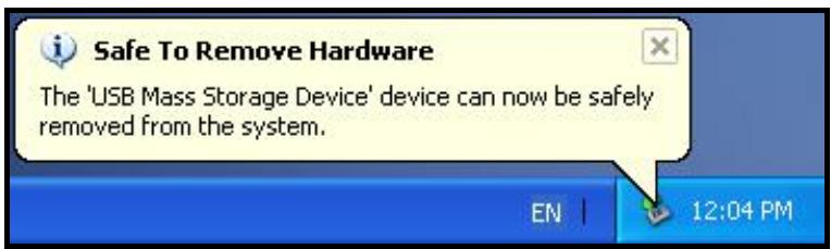 TRANSCEND TS0GSJ25B - Removing the StoreJet™ 2.5 in Windows ^ 2000, XP and Vista - 2