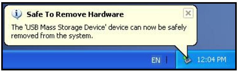 TRANSCEND TS0GSJ25R - Removing the StoreJet™ 2.5 in Windows ^ 2000, XP and Vista - 2