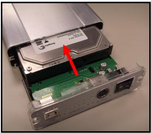 TRANSCEND TS0GSJ35 - Installing a Hard Drive - 7