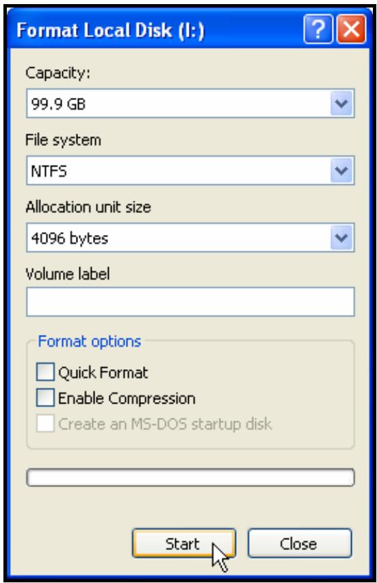 TRANSCEND TS0GSJ35-S - WARNING! Formatting the Disk will erase all of the data on your StoreJet™ 3.5. - 2