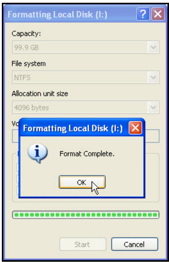 TRANSCEND TS0GSJ35-S - WARNING! Formatting the Disk will erase all of the data on your StoreJet™ 3.5. - 3