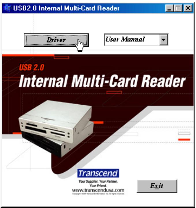 TRANSCEND TS0MFLRD8E - Driver Installation for Windows 98SE and 2000 - 2