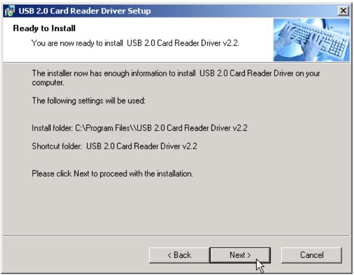 TRANSCEND TS0MFLRD8E - Driver Installation for Windows 98SE and 2000 - 5