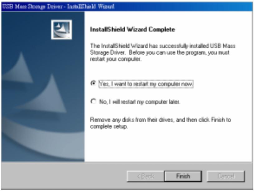 TRANSCEND TS128MJF-DSC - Driver Installation for Windows 98SE - 3