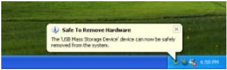 TRANSCEND TS128MJF-DSC - Remove JetFlash in Windows Me, 2000, and XP - 3