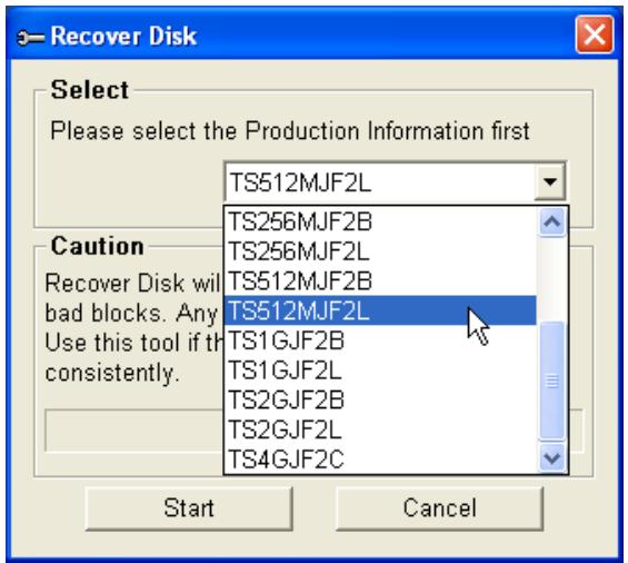 TRANSCEND TS128MJF2L - Recovery Function - 2