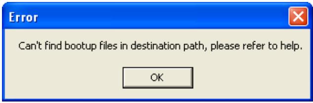 TRANSCEND TS128MJF2L - Error Messages of Boot-Up Function - 1