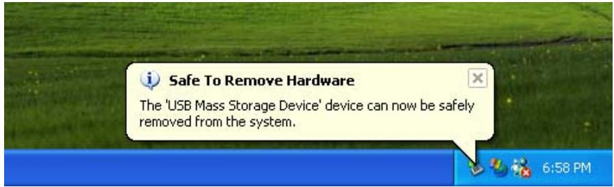 TRANSCEND TS128MJFLASHM - To Remove JetFlash in Windows Me, 2000, and XP - 3