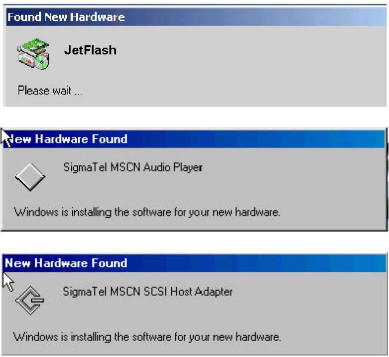 TRANSCEND TS128MJFLASHM - To Recover JetFlash in Windows 98SE - 5