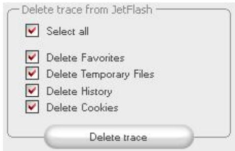 TRANSCEND TS160GSJ25B-S - Deleting Internet Browsing history - 1