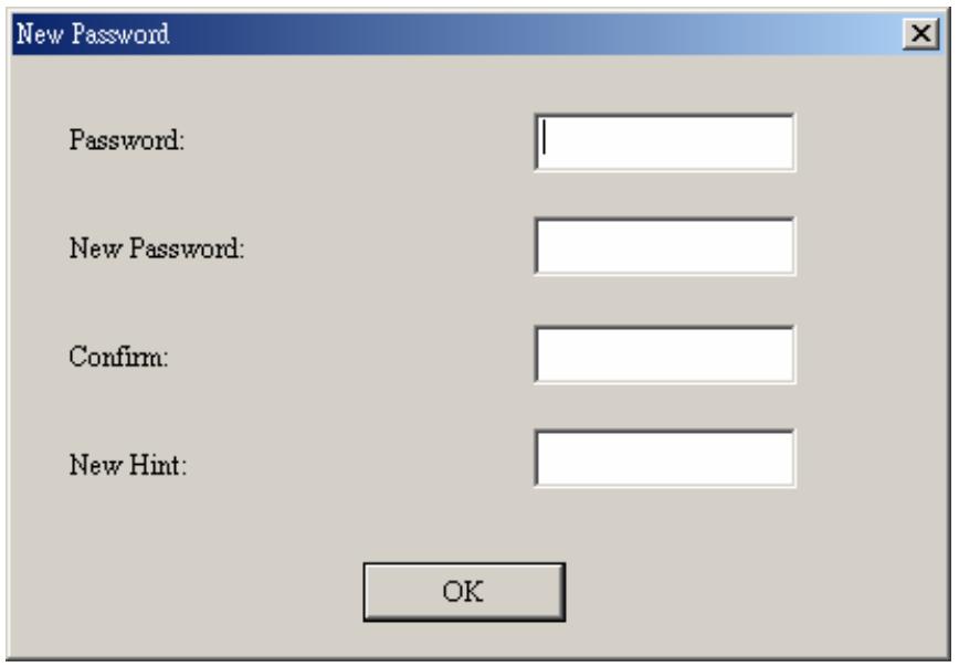 TRANSCEND TS1GMP520 - Change Password - 2