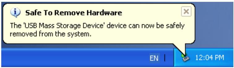 TRANSCEND TS1GMP520 - Removing the T.sonic™ 520 in Windows® Me, 2000, and XP - 2