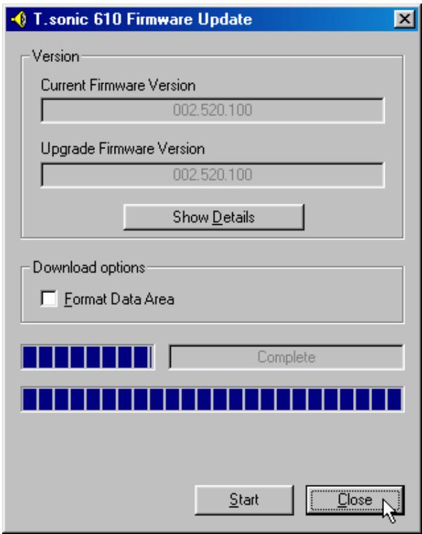TRANSCEND TS1GMP610C - Recover the T.sonic in Windows 98SE - 4