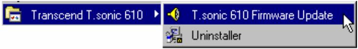 TRANSCEND TS1GMP610C - Recover the T.sonic in Windows 98SE - 1