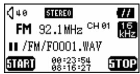 TRANSCEND TS1GMP610C - Record an FM Channel - 2