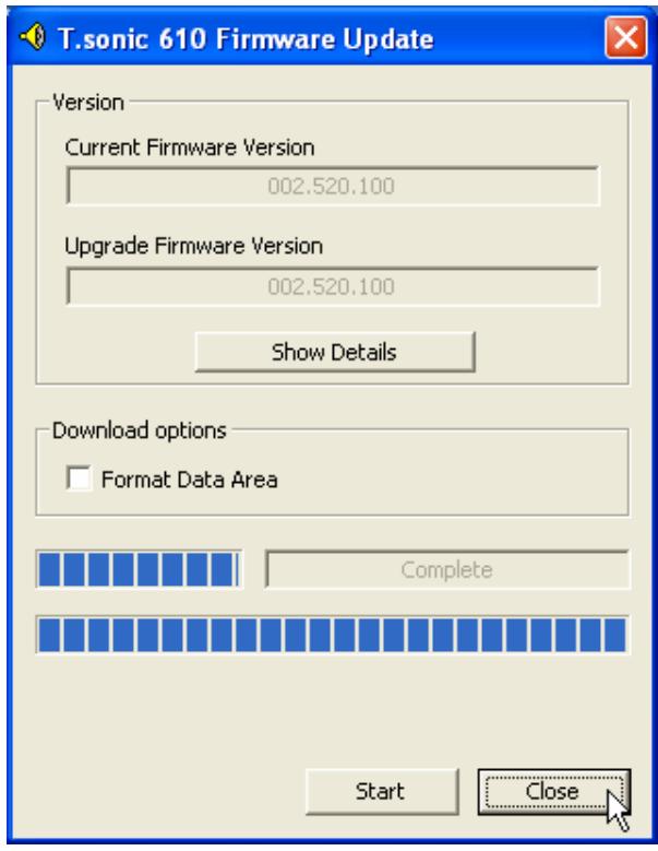 TRANSCEND TS1GMP610C - Recover the T.sonic in Windows Me, 2000, and XP - 10