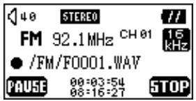 TRANSCEND TS1GMP610C - Record an FM Channel - 1