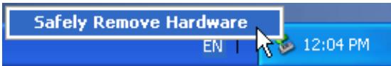 TRANSCEND TS1GMP620 - Removing the T.sonic in Windows® Me, 2000, and XP - 1
