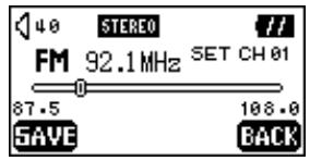 TRANSCEND TS1GMP620 - Preset a Channel - 1