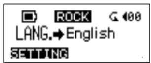 TRANSCEND TS256MJF-MP3 - Language - 2