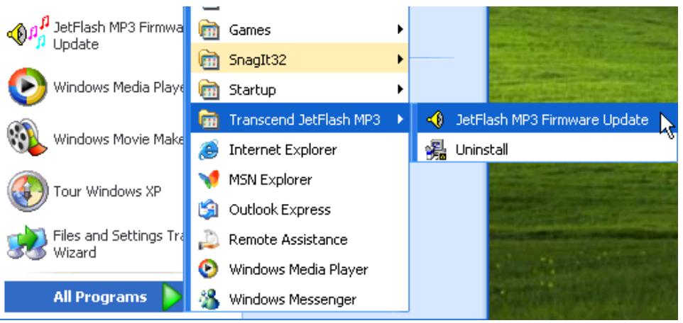 TRANSCEND TS256MJF-MP3 - Recover JetFlash in Windows Me, 2000, and XP - 7