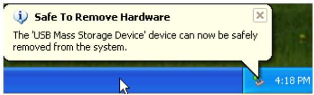 TRANSCEND TS256MJF-MP3 - Remove JetFlash in Windows Me, 2000, and XP - 3