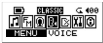 TRANSCEND TS256MJF-MP3 - Play the Recorded Files - 1