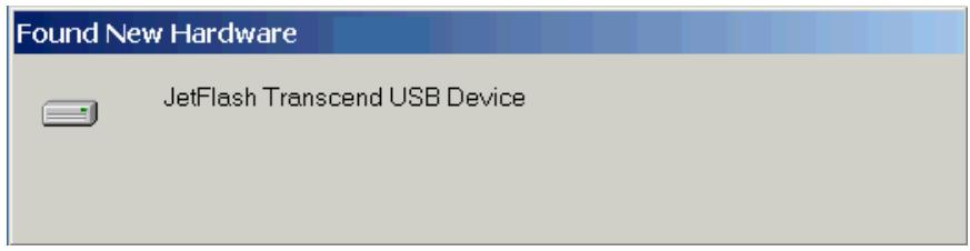 TRANSCEND TS256MJF-MP3 - Recover JetFlash in Windows Me, 2000, and XP - 5