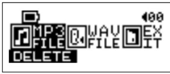 TRANSCEND TS256MJF-MP3 - Delete MP3/WMA/WAV Files - 2