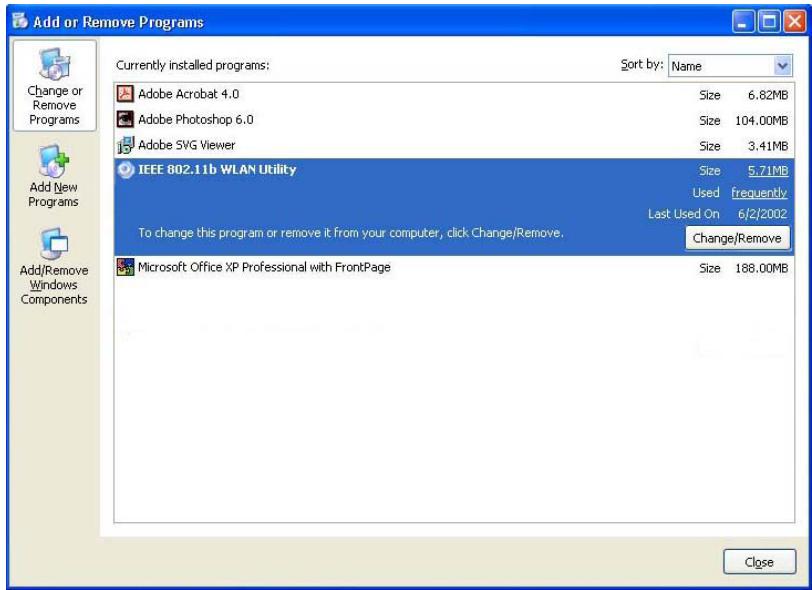 TRANSCEND TS256MJF-WL - Uninstall WLAN Utility - 3