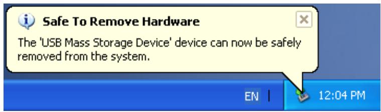 TRANSCEND TS256MMP510 - Removing the T.sonic in Windows® Me, 2000, and XP - 2