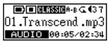 TRANSCEND TS256MMP510 - A-B Repeat Function - 2